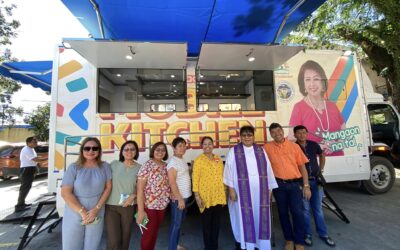 Blessing of the new Mobile Kitchen of the Municipality of Consolacion